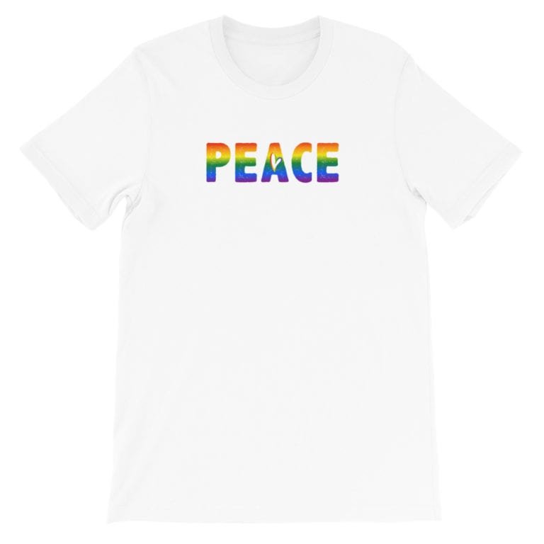LGBTQ PEACE Pride Tshirt