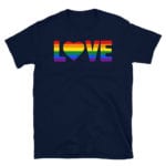 Gay Pride LGBTQ Love Tshirt