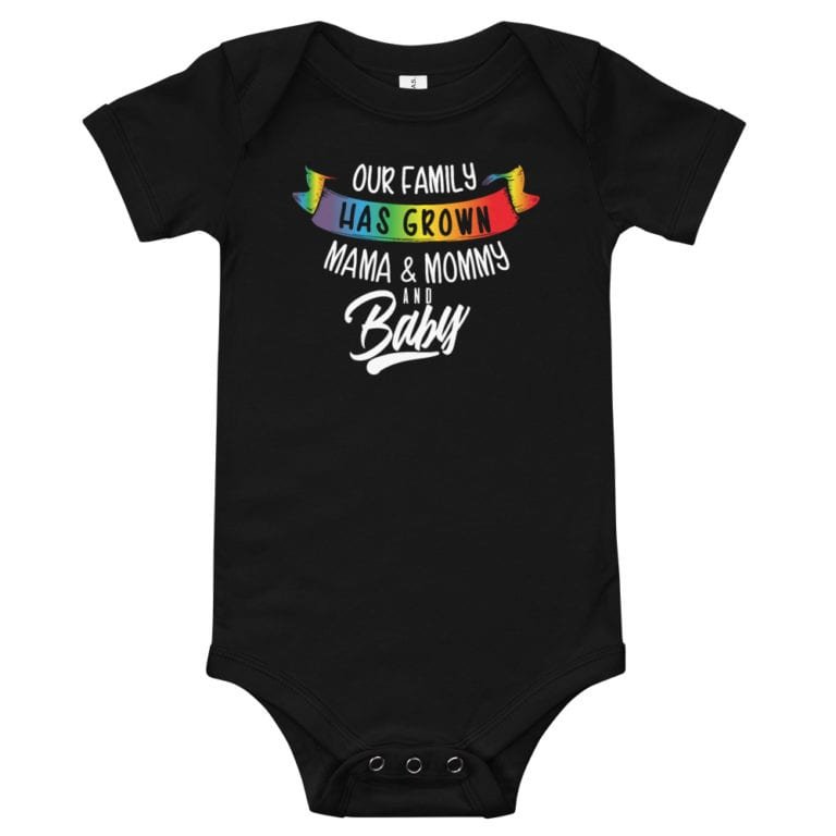 Mom Mommy & New Baby Pride Bodysuit