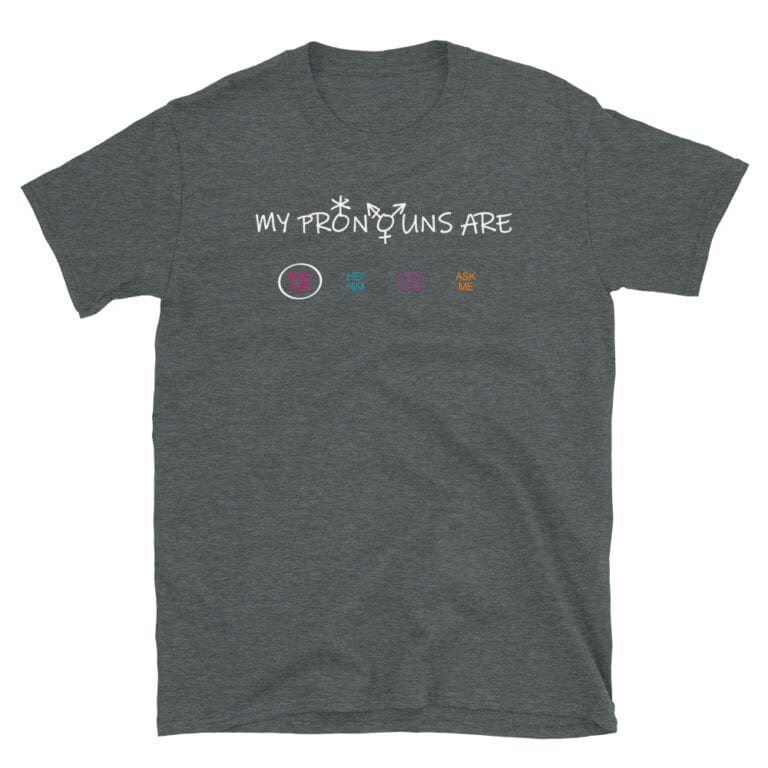 Respect My Pronouns She Her Pride Tshirt