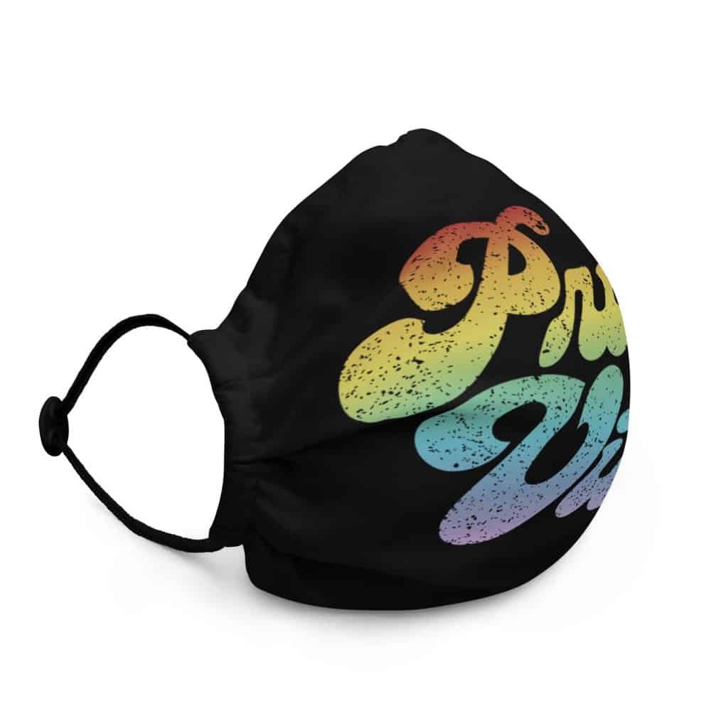 LGBT Retro Pride Vibes Face Mask