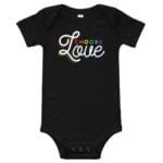 Choose Love Pride Baby Onepiece Bodysuit
