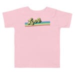 Retro Love Toddler LGBT Tshirt