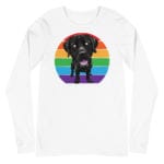Labrador Love LGBT Pride Long Sleeve Tshirt