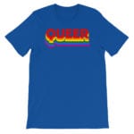 Queer LGBTQ Tshirt Blue