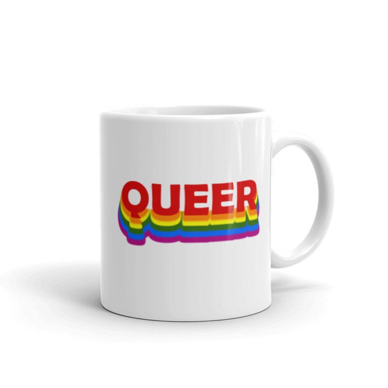 QUEER Pride Coffee Mug