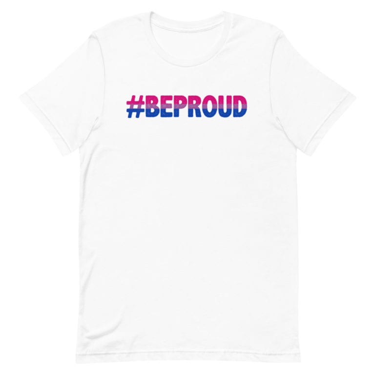 Be Proud Bisexual Pride Tshirt