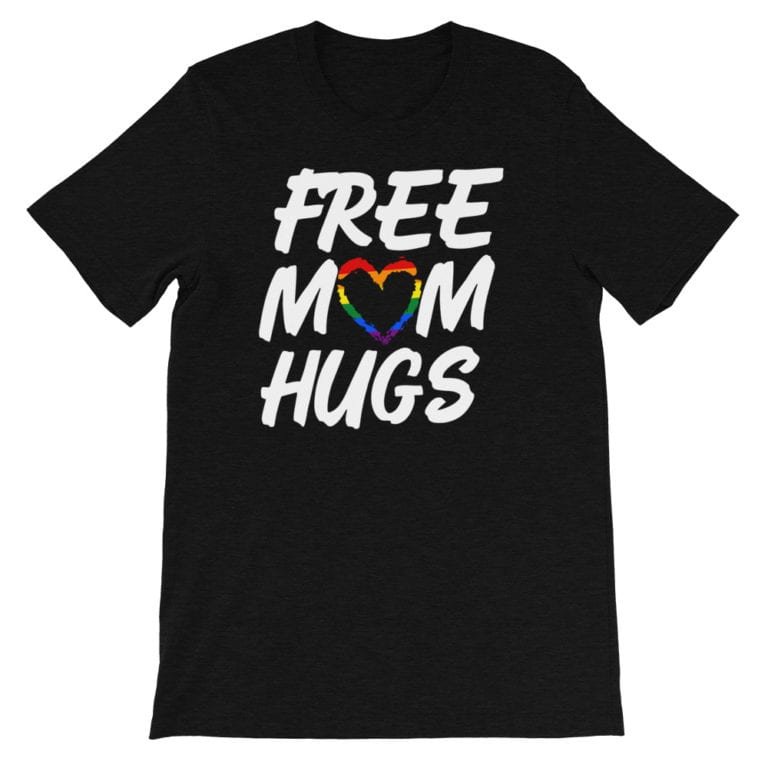 Free Mom Hugs LGBT Pride Tshirt