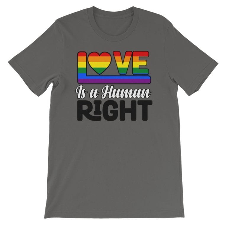 Human Right Gay Pride Tshirt