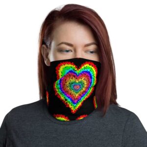 Rainbow Tie Dye Neck Gaiter