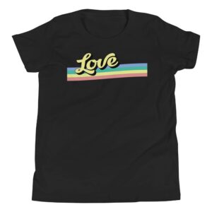 Retro Love Kids Pride Tshirt