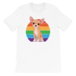 Chihuahua Rainbow LGBT Pride Tshirt