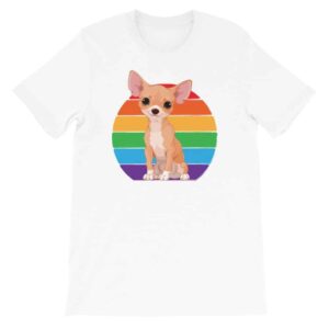 Chihuahua Rainbow LGBT Pride Tshirt