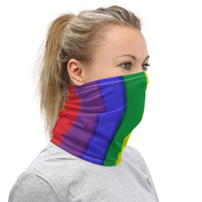 LGBT Rainbow Flag Face Mask