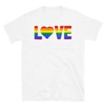 LGBTQ Love Gay Pride Tshirt