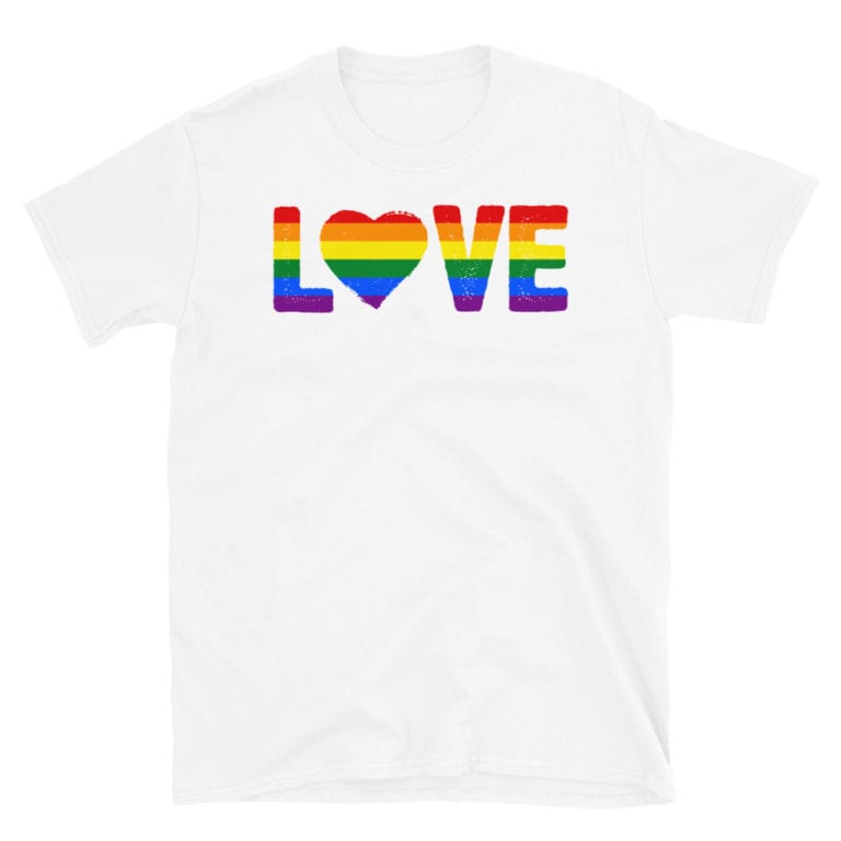 LGBTQ Love Gay Pride Tshirt