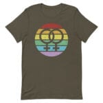 LGBTQ Pride Retro Female Symbol Tshirt