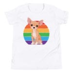 LGBTQ Chihuahua Pride Kid Tshirt