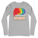No Gender LGBTQ Pride Long Sleeve Tshirt