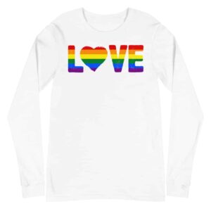 LGBTQ Love Gay Pride Long Sleeve Tshirt