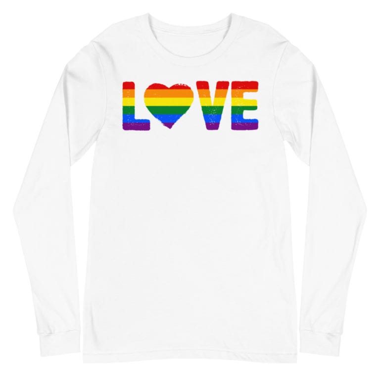 LGBTQ Love Gay Pride Long Sleeve Tshirt