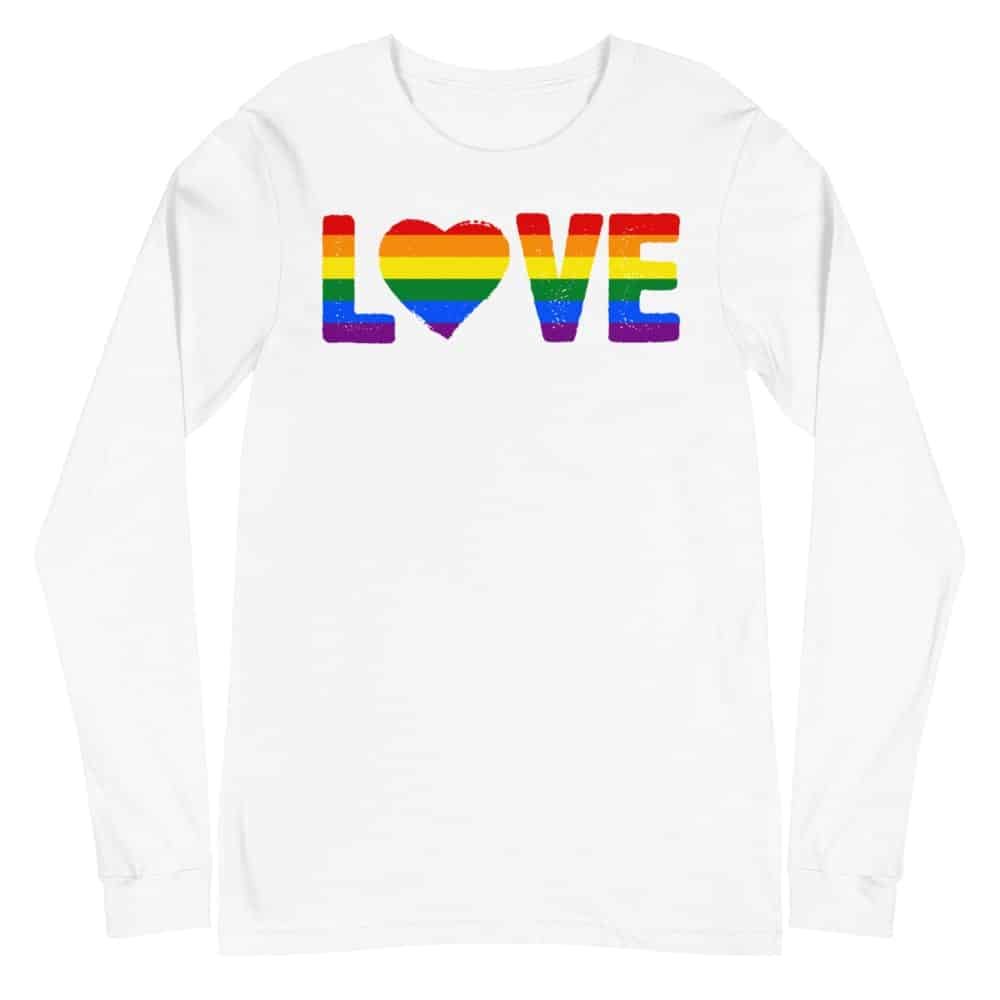 LGBTQ Love Gay Pride Long Sleeve Tshirt
