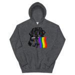 St. Bernard Dog Rainbow Gay Pride Hoodie