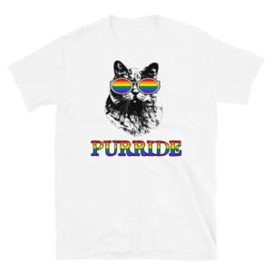 Rainbow Pride Cat Lovers Gay Pride Tshirt