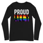 LGBTQ Proud Ally Long Sleeve Tshirt