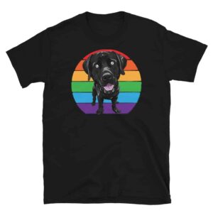 LGBTQ Labrador Gay Pride Tshirt