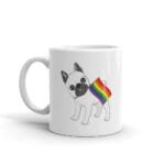 French Bulldog Rainbow Pride Coffee Mug
