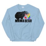 Mama Bear Gay Child Pride Sweatshirt Blue
