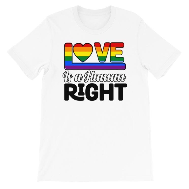 LGBTQ Human Right Pride Tshirt
