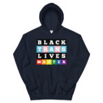 LGBT Pride Hoodie Black Trans Lives Matter