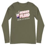 Gender Fluid Gay Pride Long Sleeve Tshirt