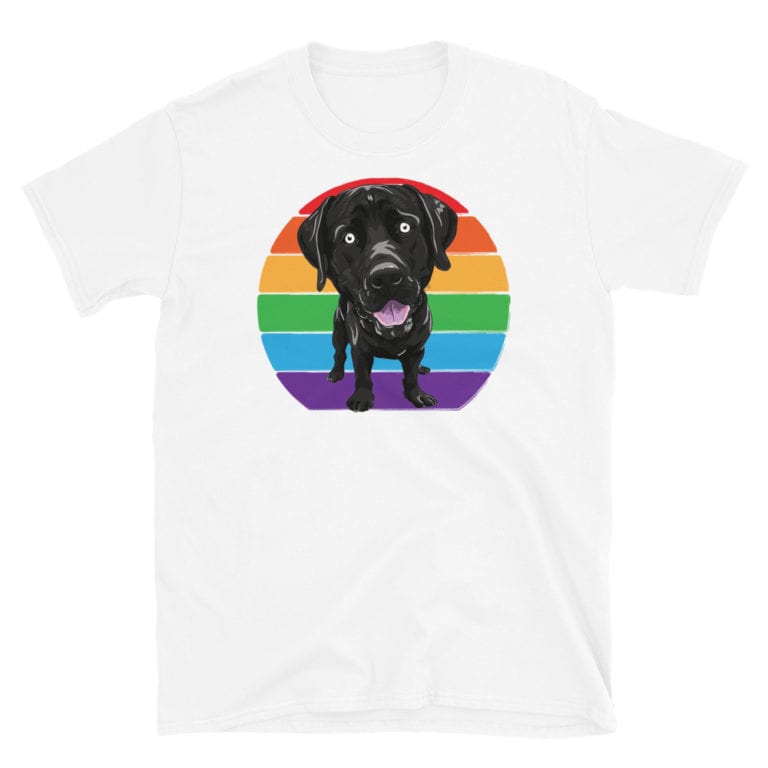 LGBT Labrador Gay Pride Tshirt