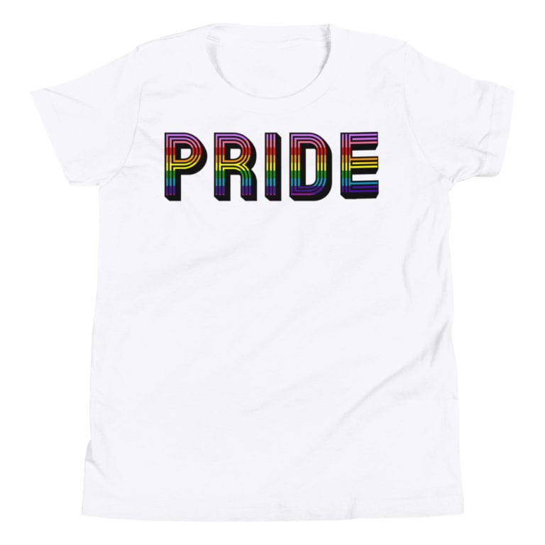 Pride Kids Tshirt White