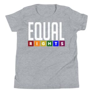 EQUAL RIGHTS Kid Tshirt Grey