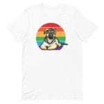 Gay Pride German Shepherd Tshirt