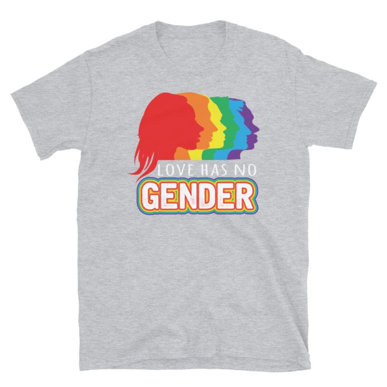 Gay Pride Love Has No Gender Tshirt