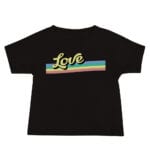 Retro Love Baby LGBTQ Tshirt