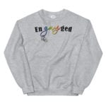 enGAYed LGBTQ Pride Sweatshirt Grey