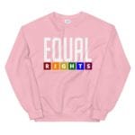 Equal Rights LGBTQ Sweatshirt Pink