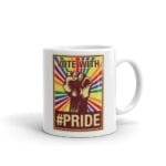 Vote with #Pride LGBTQ Coffee Mug