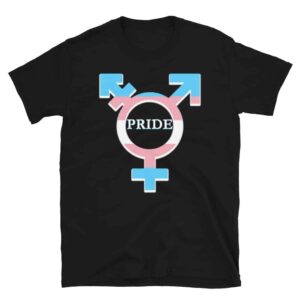 Transgender Pride Tshirt Black