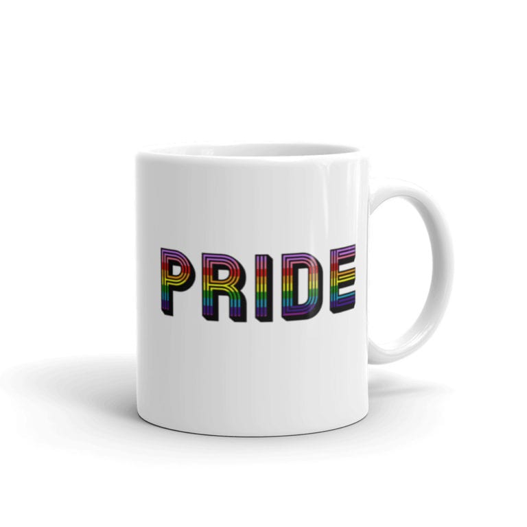 Groovy Disco Gay Pride Coffee Mug