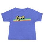 Retro Love Baby Pride Tshirt
