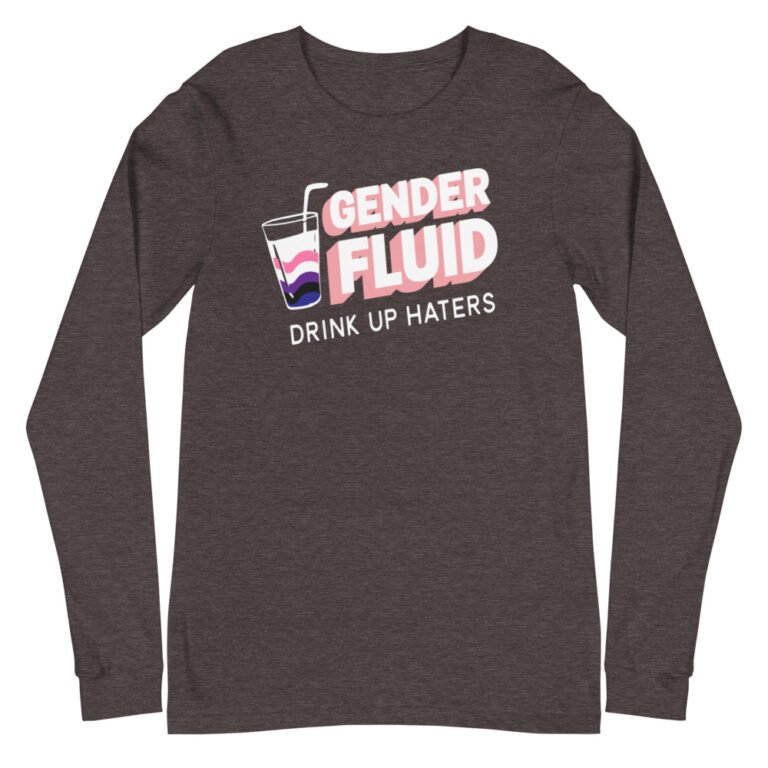 Gender Fluid Pride Long Sleeve Tshirt