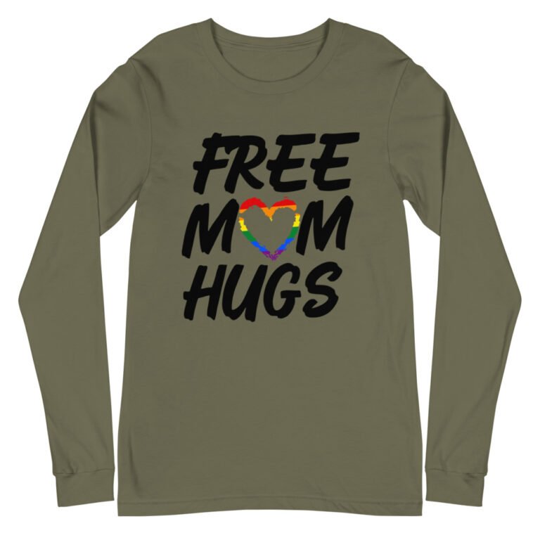 Free Mom Hugs Gay Pride Long Sleeve Tshirt