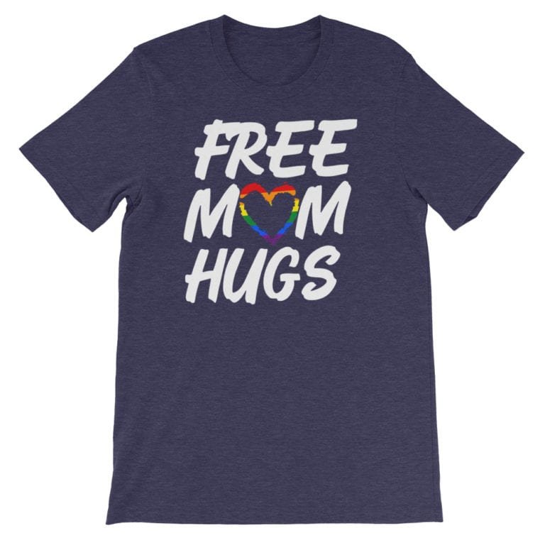 Free Mom Hugs LGBTQ Pride Tshirt